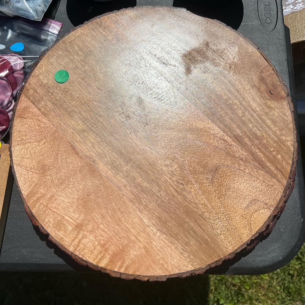 2 wood slabs selling as the lot